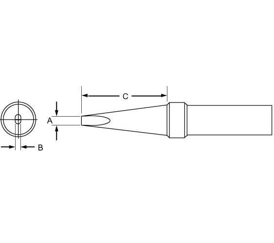 PTF7 Weller Soldering Tip