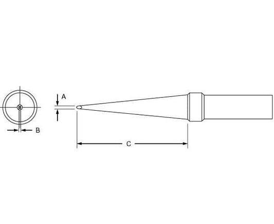 PTM8 Weller Soldering Tip New-ValueTronics