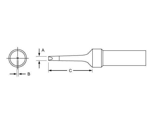 PTR7 Weller Soldering Tip