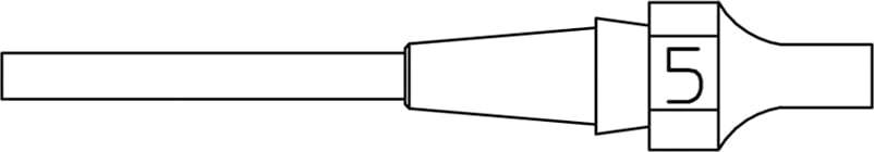 T0051325499 Weller Desoldering Nozzle