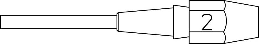 T0051326099 Weller Desoldering Nozzle