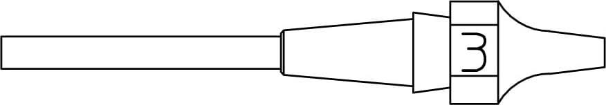 T0051326199 Weller Desoldering Nozzle New