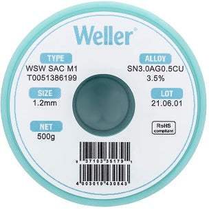 T0051386199 Weller Wire Solder New-ValueTronics