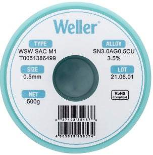 T0051386499 Weller Wire Solder New-ValueTronics