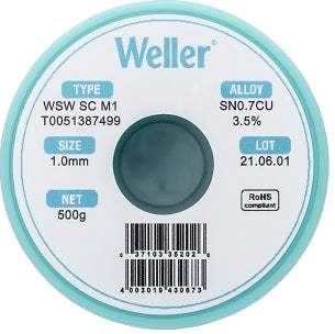 T0051387499 Weller Wire Solder New-ValueTronics