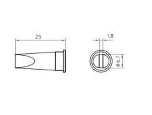 T0054445199 Weller Soldering Tip New