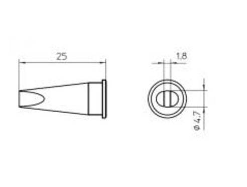 T0054445299 Weller Soldering Tip New