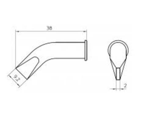 T0054446099 Weller Soldering Tip New-ValueTronics