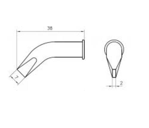 T0054446199 Weller Soldering Tip New-ValueTronics