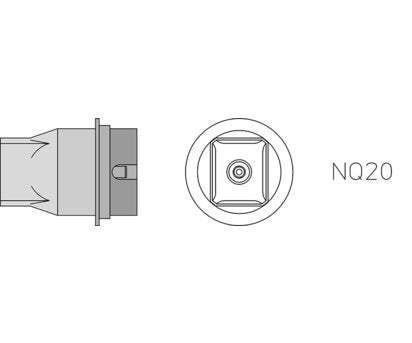 T0058736837N Weller Hot Air Nozzle