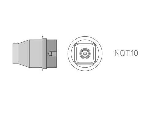 T0058750741 Weller Hot Air Nozzle