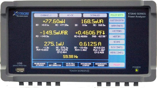 XT2640AH-1CH Xitron Power Analyzer New-ValueTronics