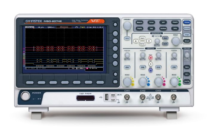 MSO-2074E Instek Mixed Signal Oscilloscope